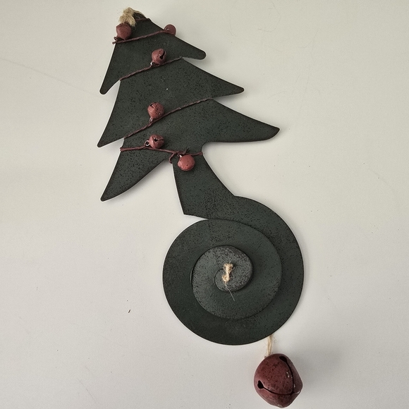 Vintage Rustic Christmas Ornament Set of 3 – Star, Tree & Angel 🎄✨ - Picture 9 of 9